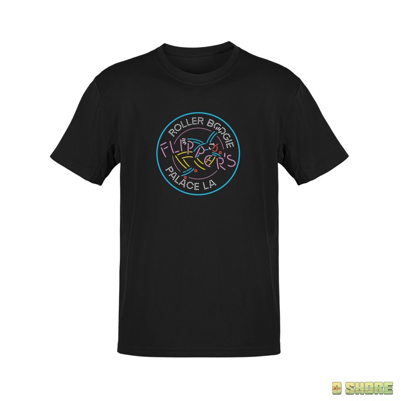 Flipper's roller rink shirt