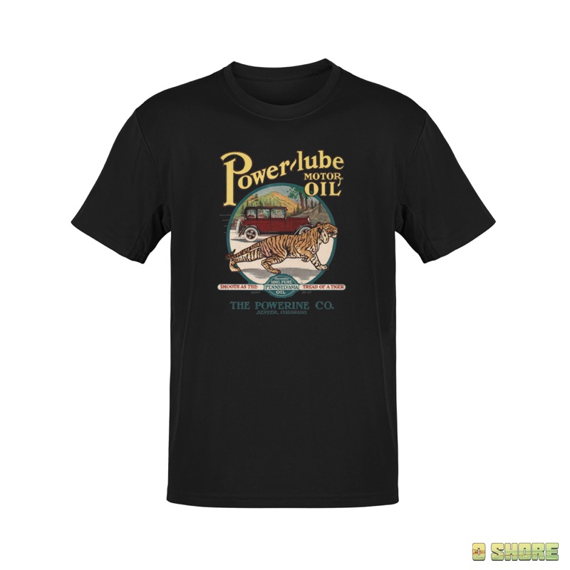 Powerlube motor oil shirt